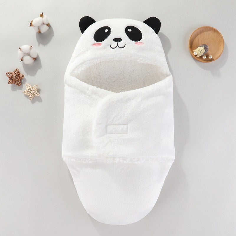 Newborn babies are wrapped in baby blankets, swaddling clothes and sleeping bags